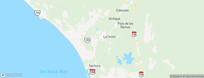Vice, Peru Map
