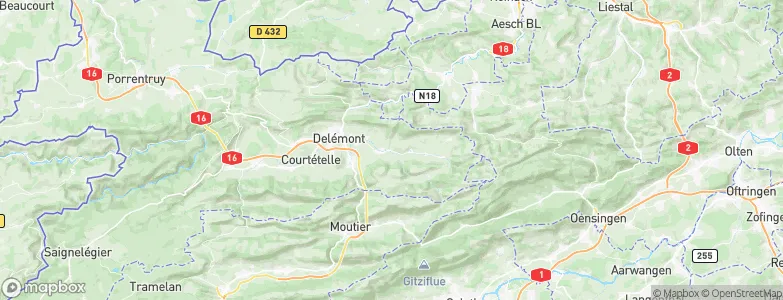 Vicques, Switzerland Map