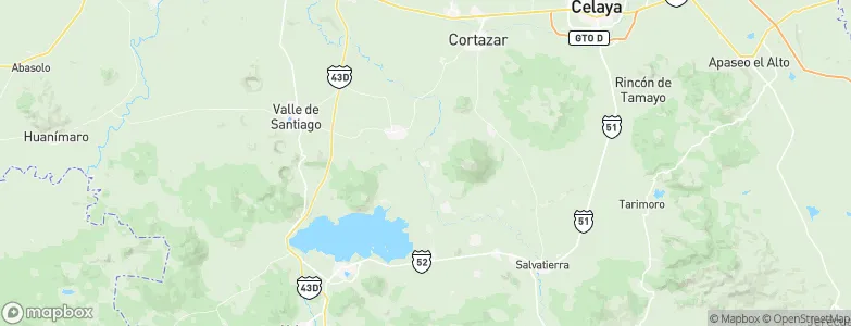 Victoria de Cortazar, Mexico Map
