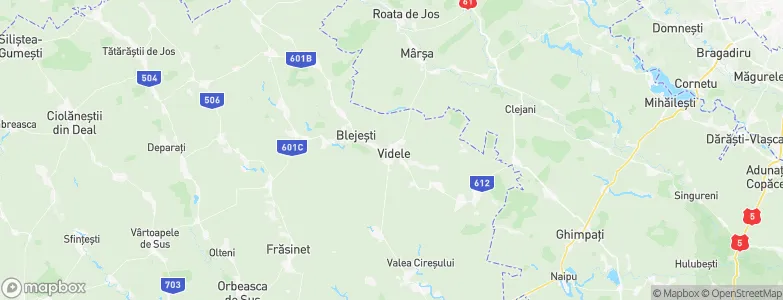 Videle, Romania Map