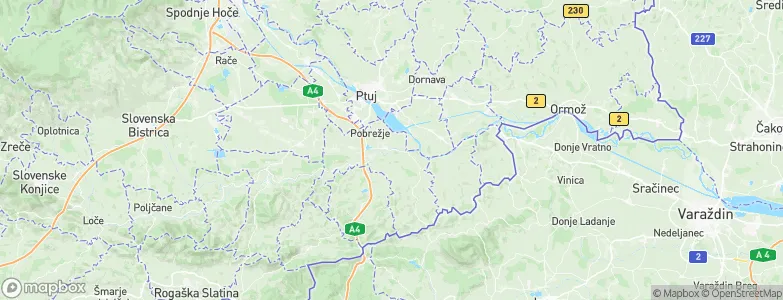 Videm pri Ptuju, Slovenia Map
