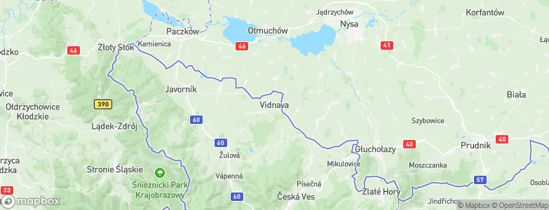 Vidnava, Czechia Map