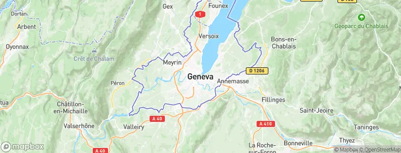 Vieille-Ville, Switzerland Map