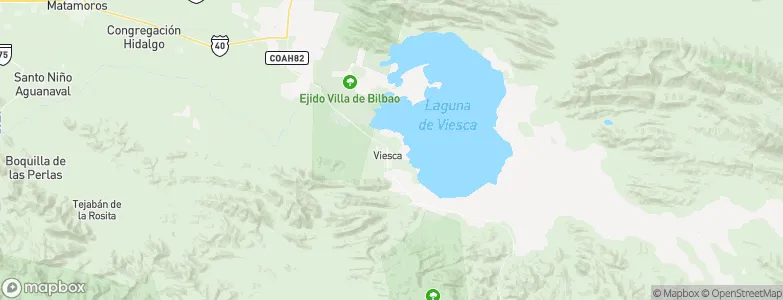 Viesca, Mexico Map