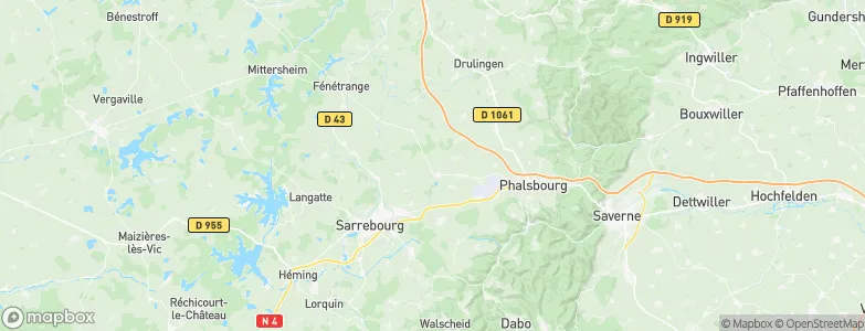 Vieux-Lixheim, France Map