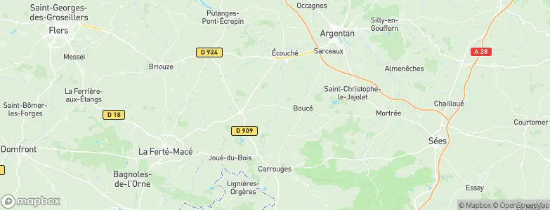 Vieux-Pont, France Map