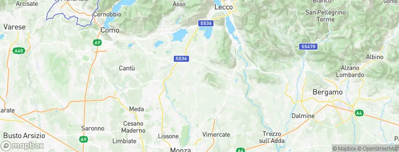 Viganò, Italy Map