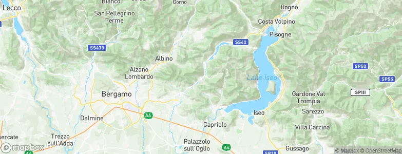 Vigano San Martino, Italy Map