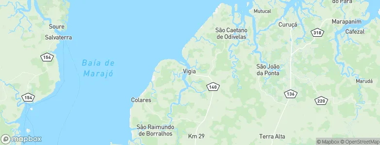Vigia, Brazil Map