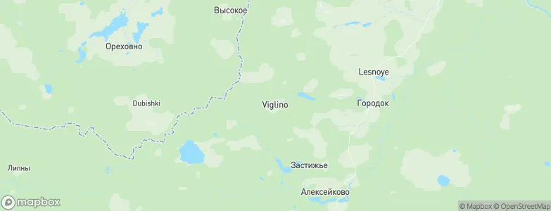 Viglino, Russia Map