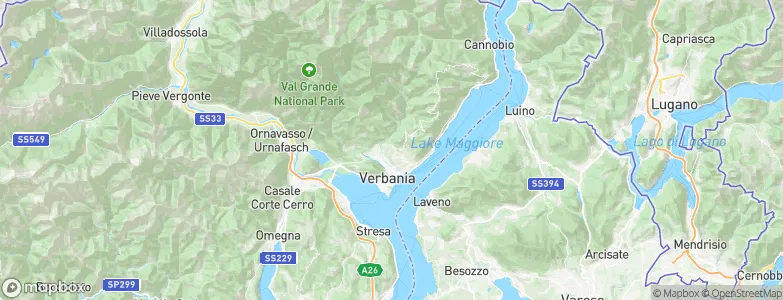 Vignone, Italy Map