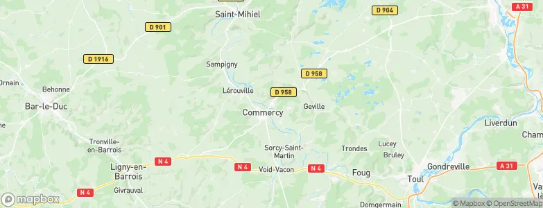 Vignot, France Map