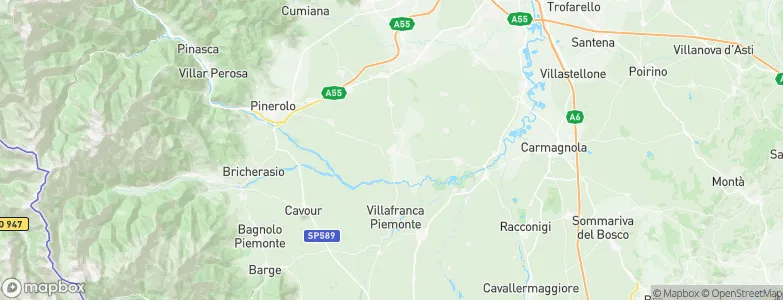 Vigone, Italy Map