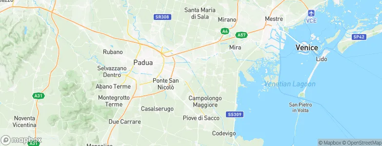 Vigonovo, Italy Map