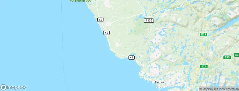 Vigrestad, Norway Map