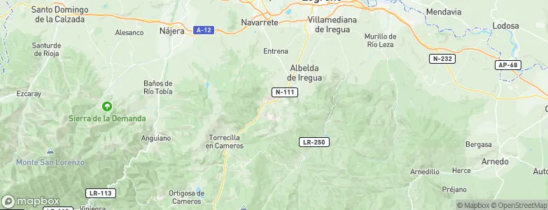 Viguera, Spain Map