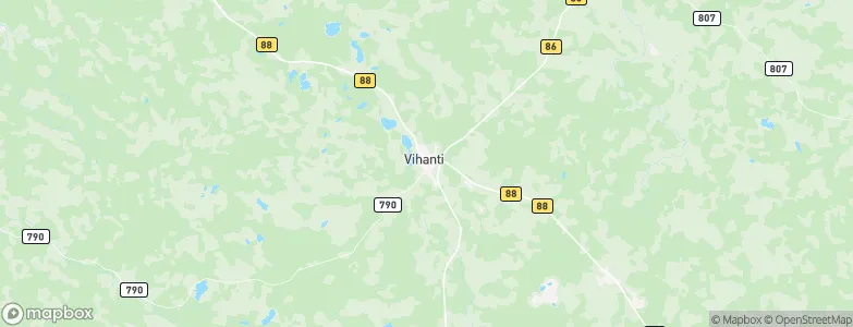 Vihanti, Finland Map