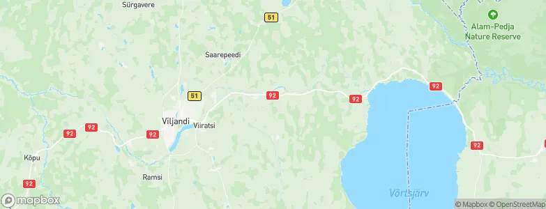 Viiratsi vald, Estonia Map