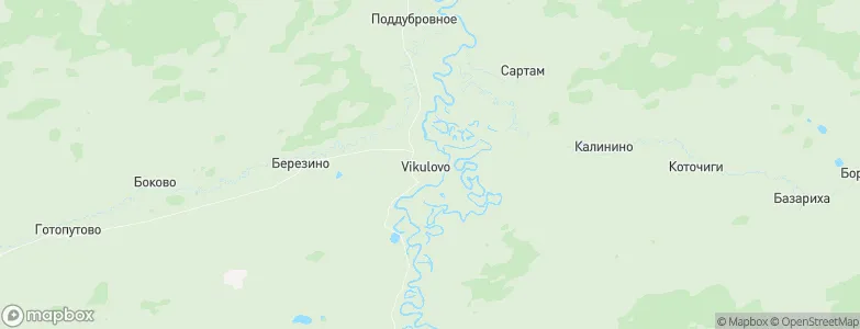 Vikulovo, Russia Map