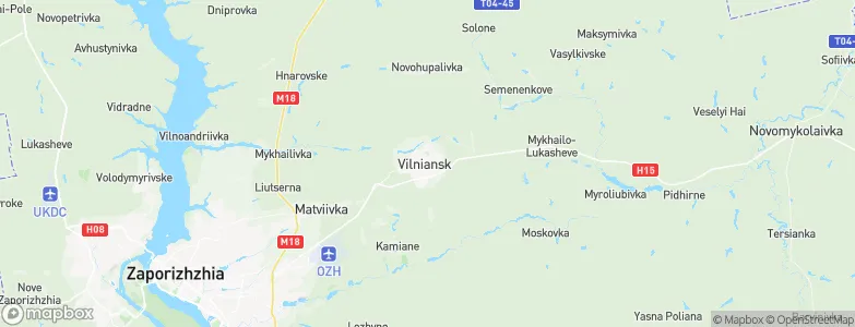 Vil’nyans’k, Ukraine Map