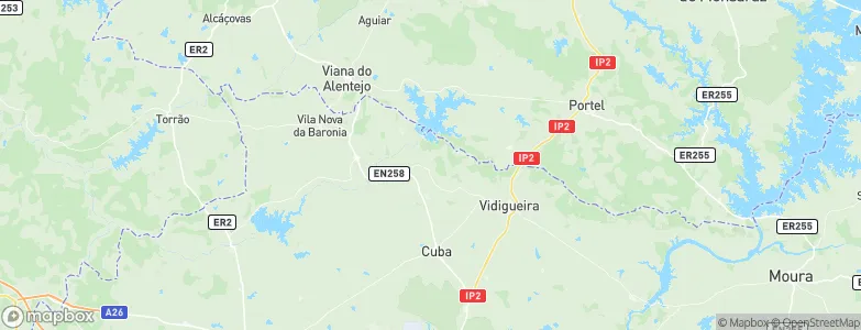 Vila Alva, Portugal Map