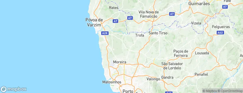 Vila Boa, Portugal Map