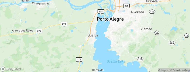 Vila da Alegria, Brazil Map
