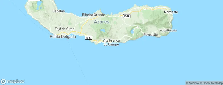 Vila Franca do Campo, Portugal Map