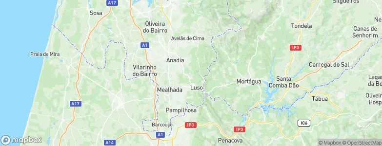 Vila Nova de Monsarros, Portugal Map