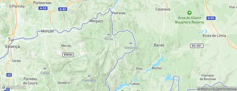 Vila, Portugal Map