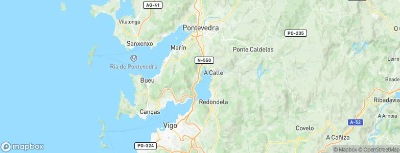 Vilaboa, Spain Map