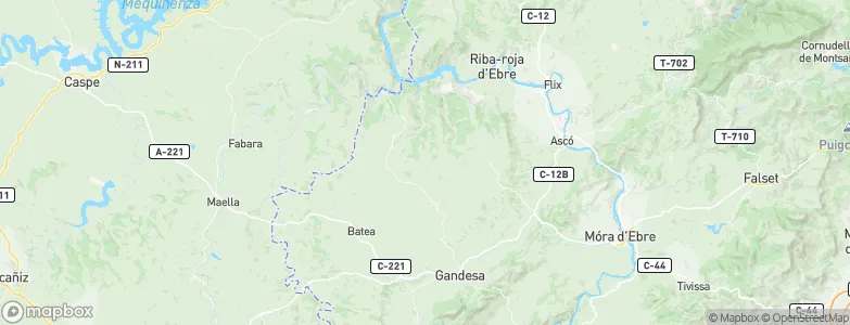 Vilalba dels Arcs, Spain Map