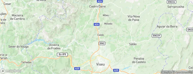 Vilar do Monte, Portugal Map