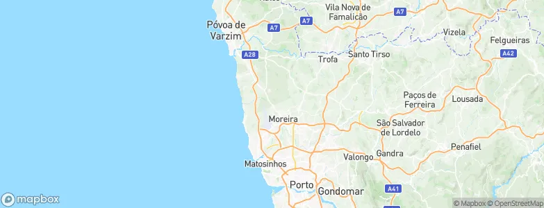 Vilar do Pinheiro, Portugal Map