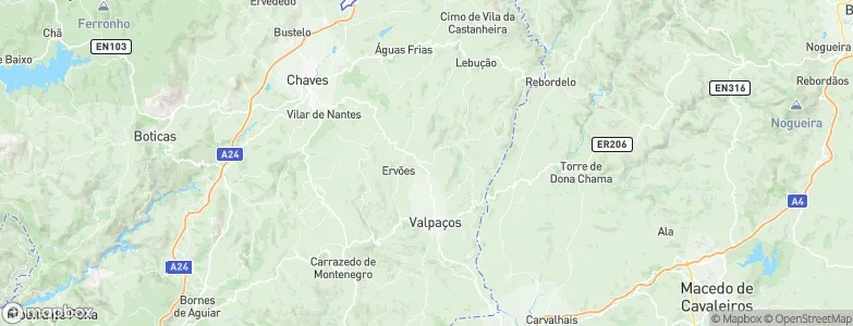 Vilarandelo, Portugal Map