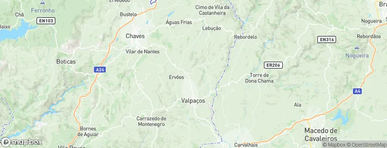 Vilarandelo, Portugal Map