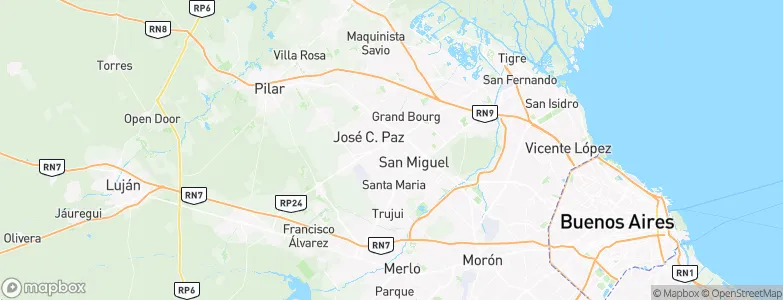 Villa Altube, Argentina Map