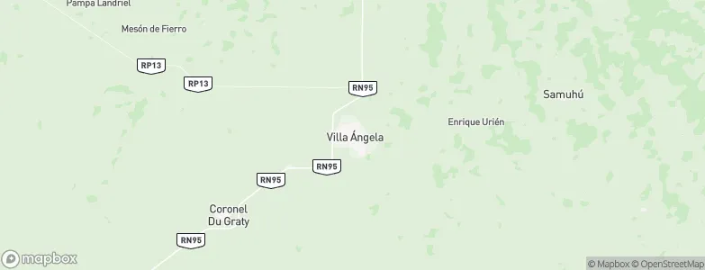 Villa Ángela, Argentina Map