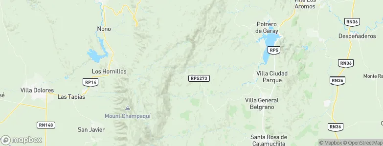Villa Berna, Argentina Map