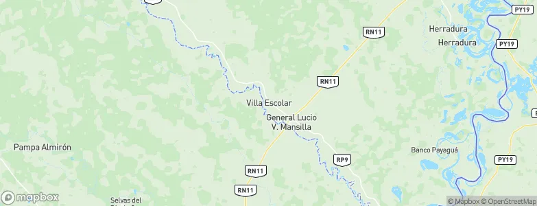 Villa Escolar, Argentina Map