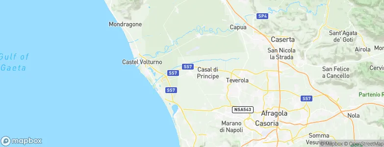 Villa Literno, Italy Map