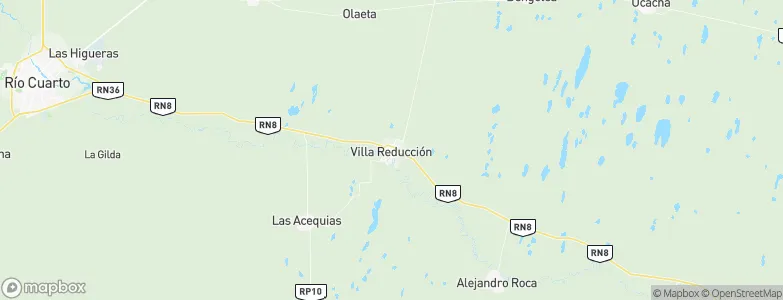 Villa Reducción, Argentina Map