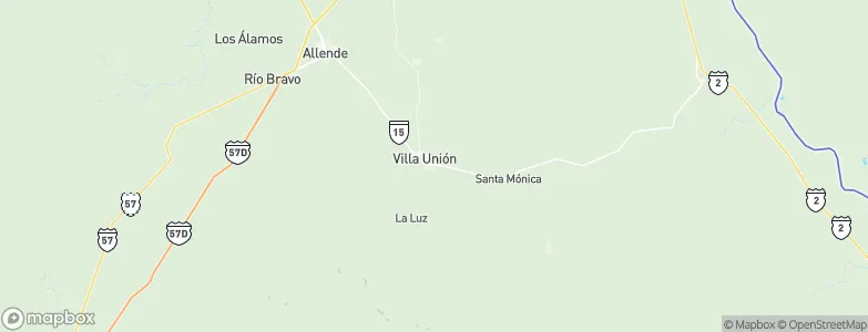 Villa Union, Mexico Map