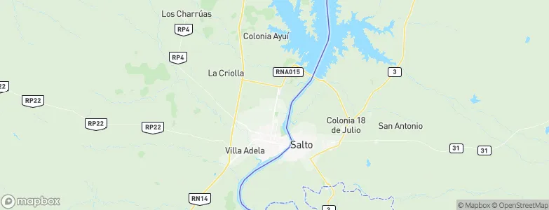 Villa Zorraquín, Argentina Map