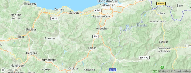 Villabona, Spain Map