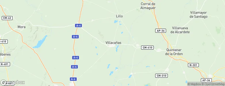 Villacañas, Spain Map
