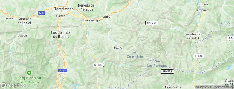 Villacarriedo, Spain Map