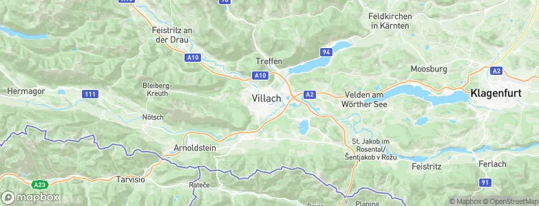 Villach, Austria Map