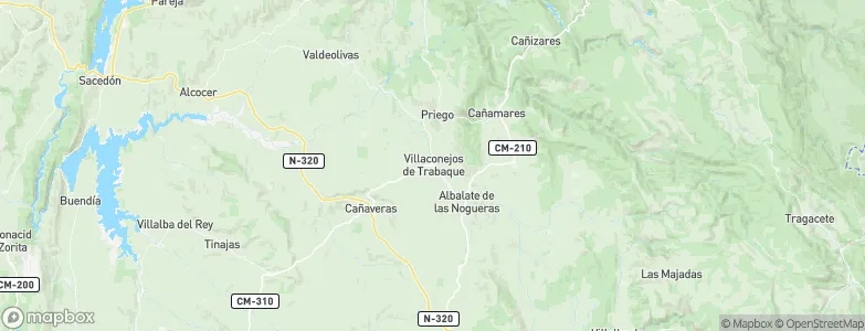 Villaconejos de Trabaque, Spain Map