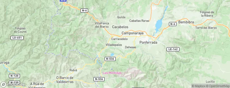 Villadepalos, Spain Map
